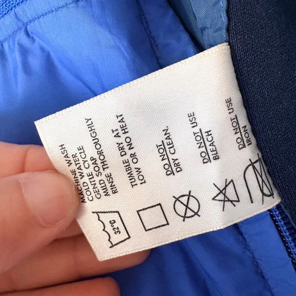 North Face Extreme Gore-Tex Ski Suit Jacket Bibs Blue Vintage Kids Youth 8 USA